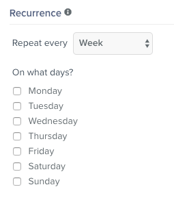 Screenshot 2 for: What are class schedules?