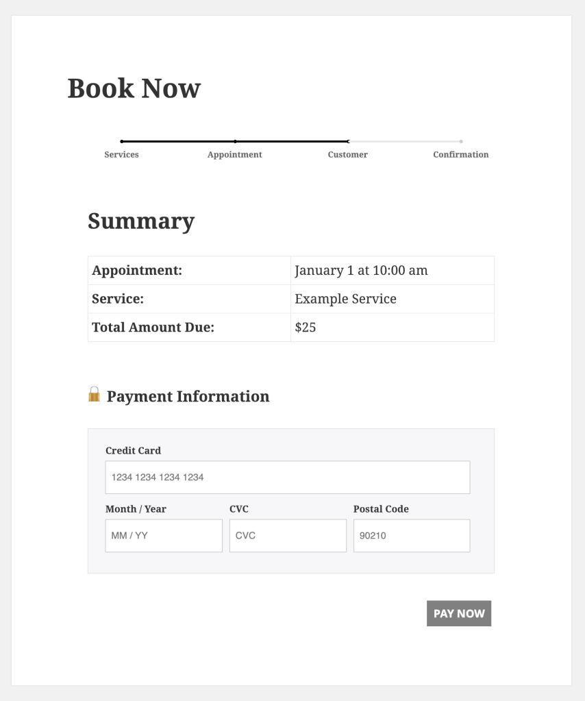Screenshot 3 for: How to secure your payment form