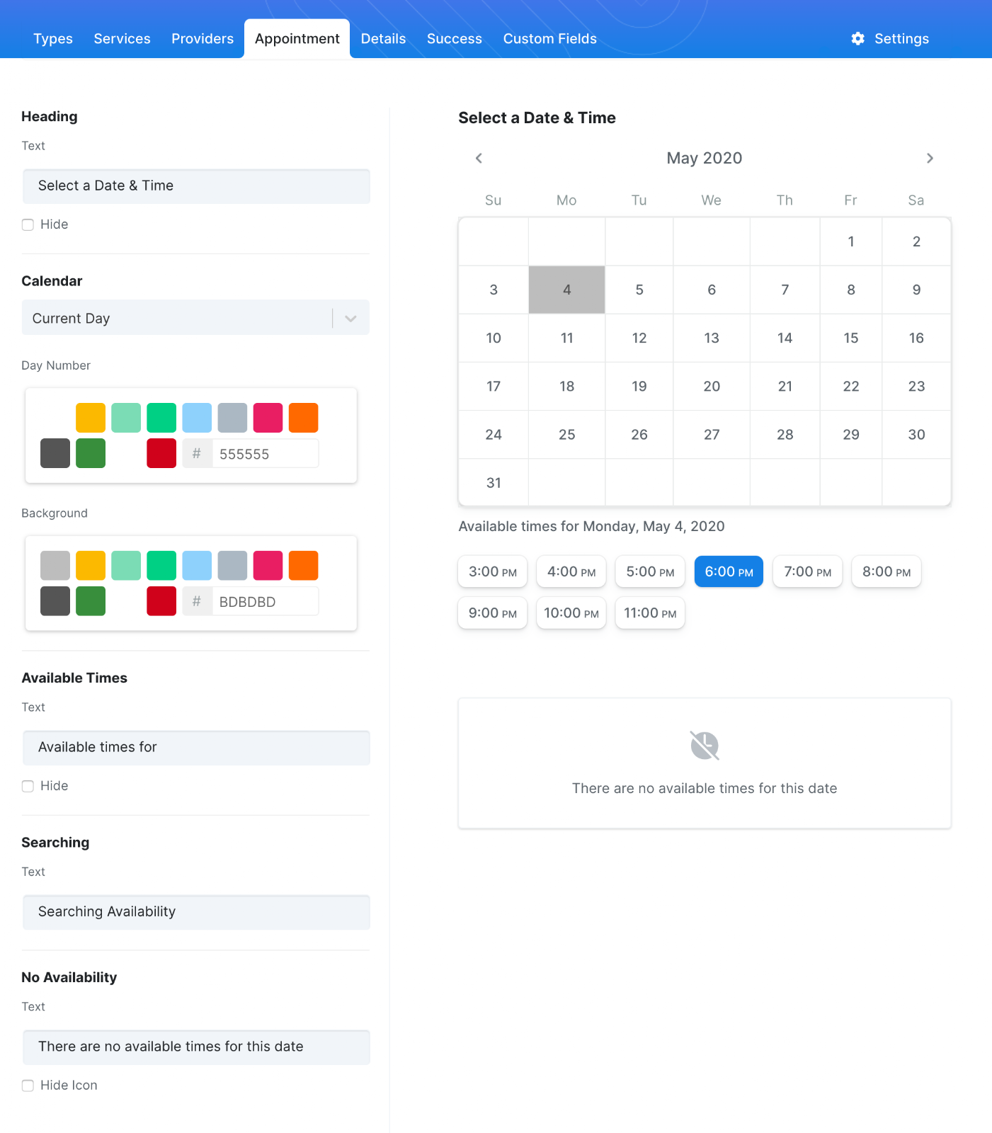 Screenshot 4 for: Form Editor Overview