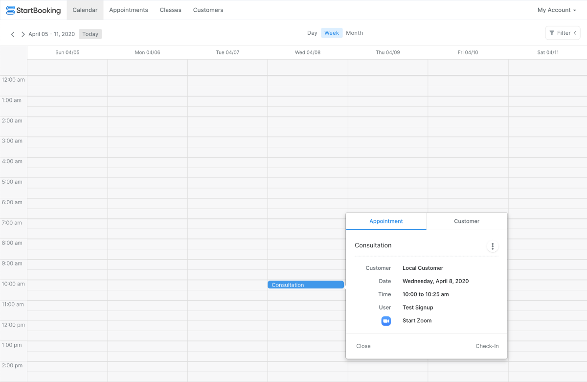 Screenshot 4 for: Zoom Integration Overview