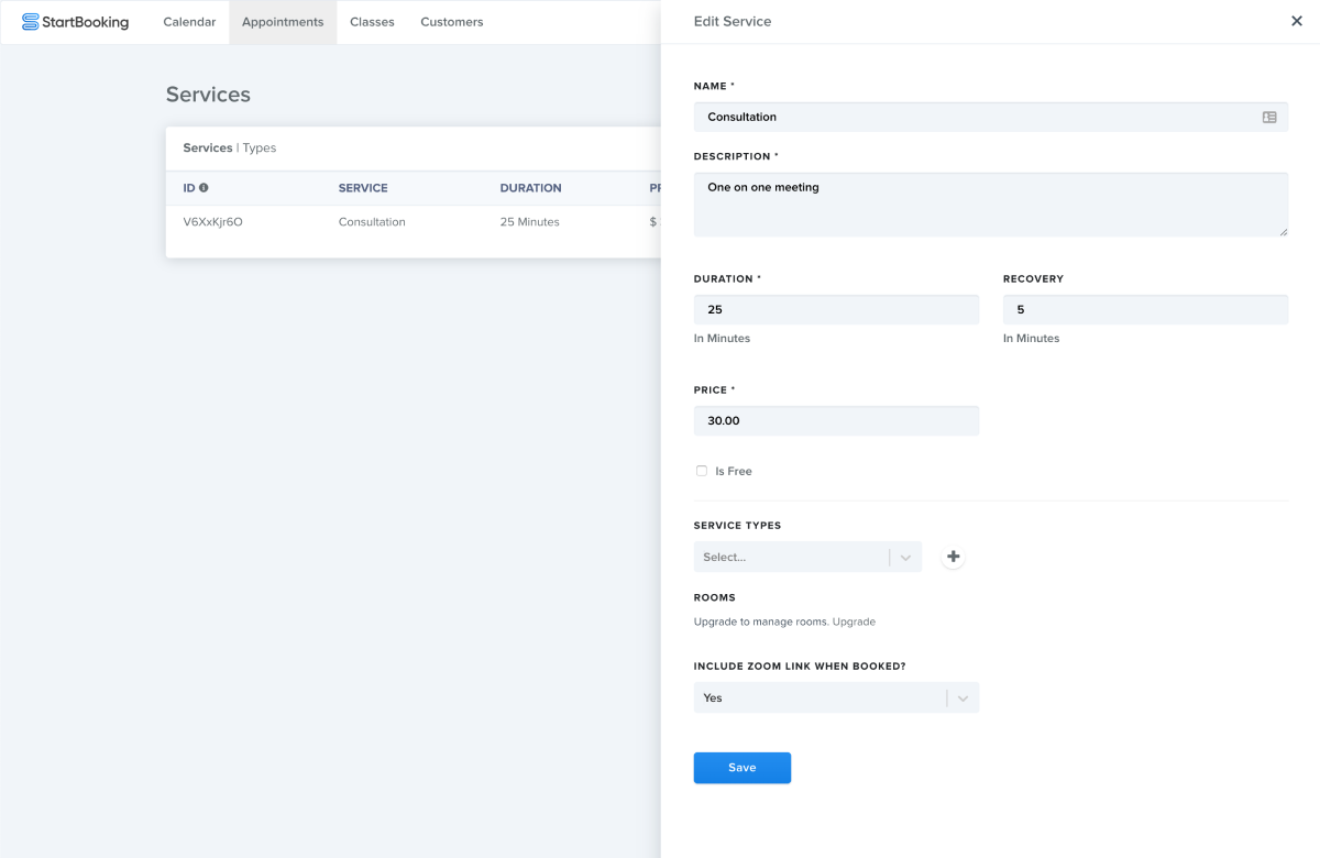 Screenshot 3 for: Zoom Integration Overview