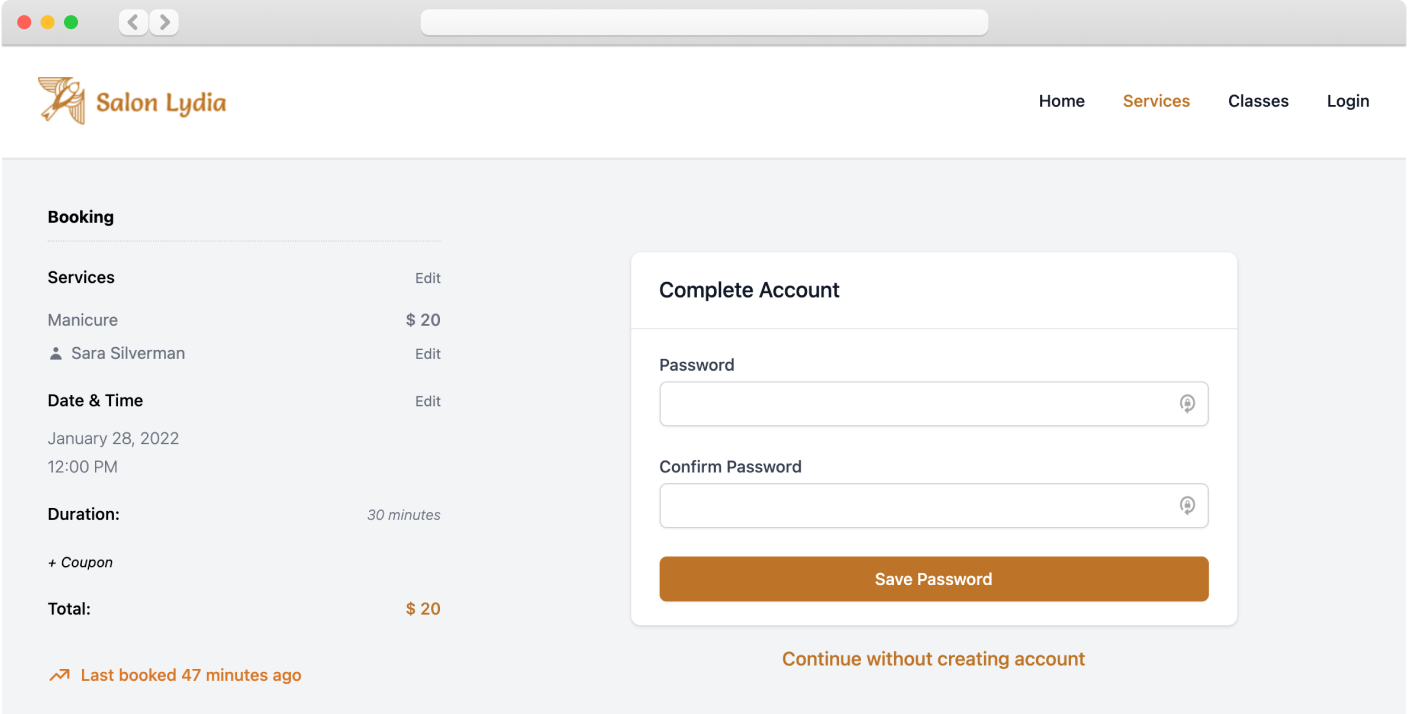 Screenshot 4 for: Existing Accounts - Migration Overview